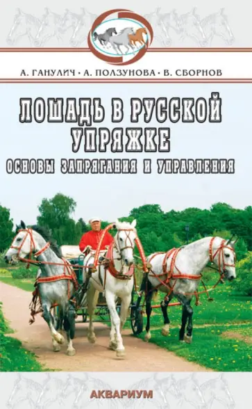 Ганулич, Ползунова - Лошадь в русской упряжке Ганулич, Ползунова - Лошадь в русской упряжке обложка книги