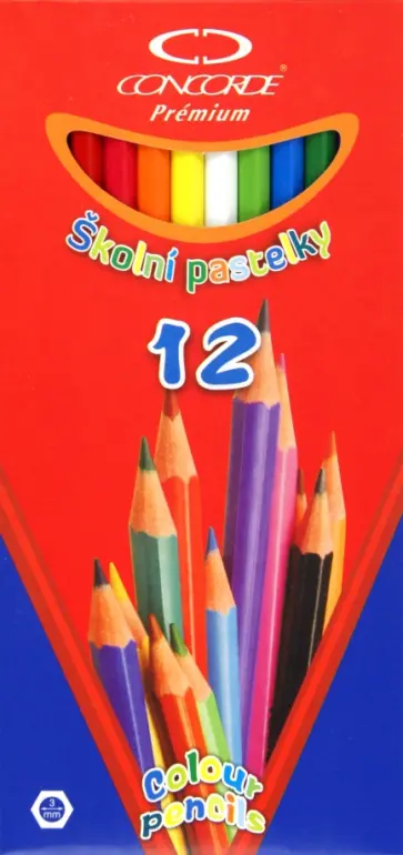 Карандаши 12 цветов "Premium" (A1020) обложка книги