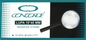 Лупа (диаметр 40 мм, 10-кратное увеличение) (65655(1216-1)) обложка книги