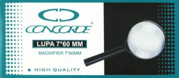 Лупа 60 мм, 7-кратное увеличение (65656(1216-3)) обложка книги