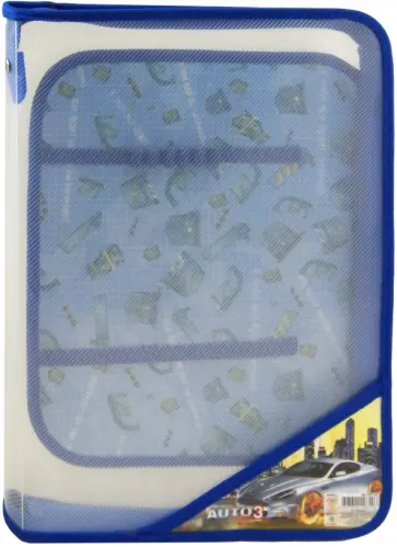 Папка для труда А4 "Авто-3" (ПТР-1/23) обложка книги