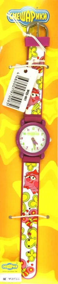 Часы кварцевые наручные "Смешарики. Нюша" (WQS-001) обложка книги