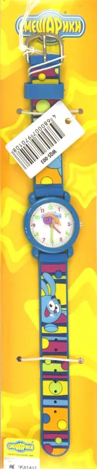 Часы кварцевые наручные "Смешарики. Крош" (WQS-003) обложка книги
