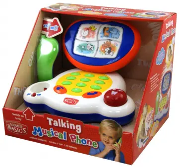 Телефон музыкальный (А3055) обложка книги