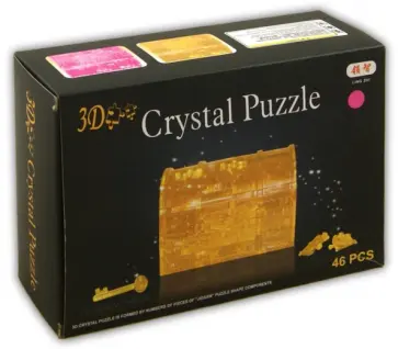 Головоломка 3D Crystal Puzzle "Сундук" L (HJ027167) обложка книги