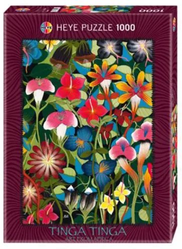 Puzzle-1000 "Цветы" Tinga (29504) обложка книги