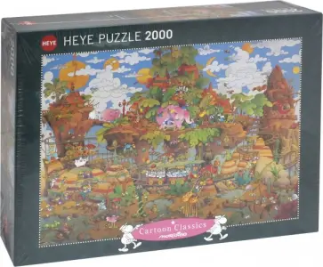 Puzzle-2000 "Поезд" Mordillo (29360) обложка книги