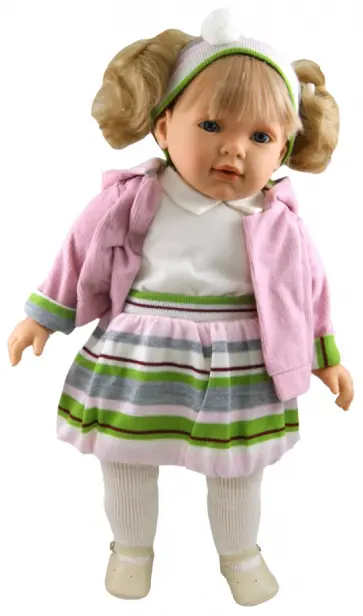 Кукла "Лула" в сиреневом, 55 см (1024L) обложка книги