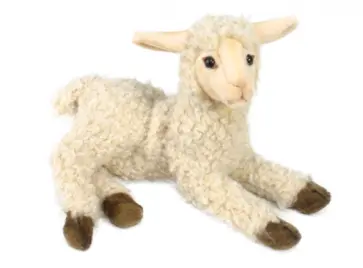 Ягненок белый лежащий (4773) обложка книги