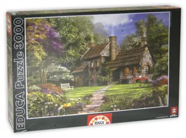 Пазл-3000 "Каменный коттедж, Д. Дэвисон" (15169) обложка книги