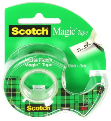 Клейкая невидимая лента "Magic" (19 мм х 7,5 м) (223059) обложка книги