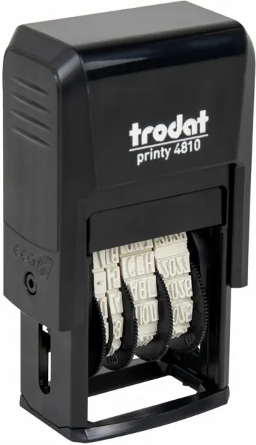 Датер-мини. Месяц буквами, для банка, синий Датер-мини. Месяц буквами, для банка, синий обложка книги