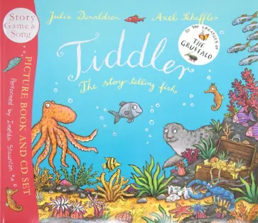 Julia Donaldson - Tiddler (+CD) обложка книги