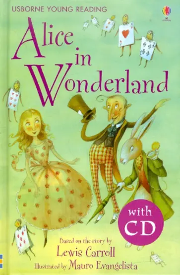 Lewis Carroll - Alice in Wonderland (+CD) обложка книги