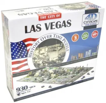Пазл "Лас Вегас" 930 деталей (Д686 Х Ш432 Х В762) обложка книги