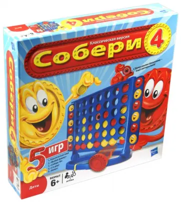 Игра "Собери 4" (08417Н) обложка книги