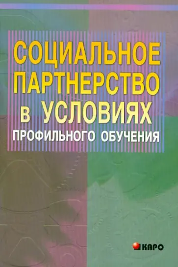 Борис Авво - Социальное партнерство в условиях профильного обучения обложка книги