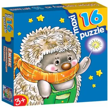 Развивающая мозаика Ежик обложка книги