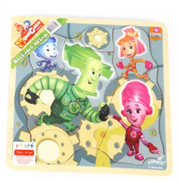 Пазл "Фиксики", дерево (GT5656) обложка книги