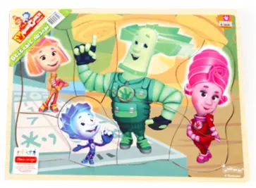 Пазл "Фиксики", дерево (GT5653) обложка книги