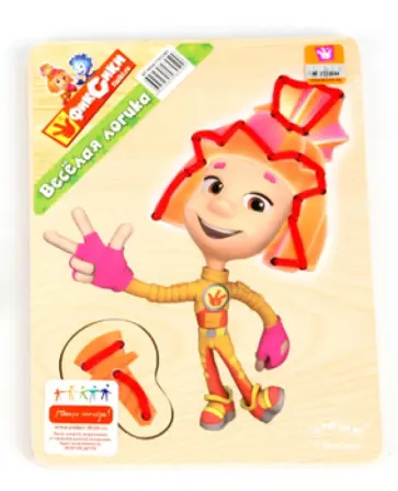 Шнуровка "Фиксики", дерево (GT5654) обложка книги