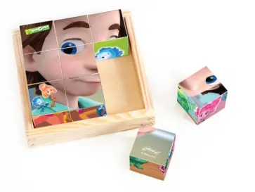 Кубики "Фиксики", 9 штук (GT5660) обложка книги