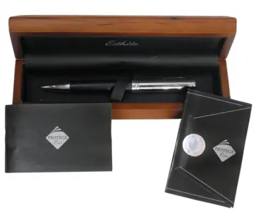 Ручка шариковая "Protege", цвет корпуса черный (28-9140 Р27В) обложка книги