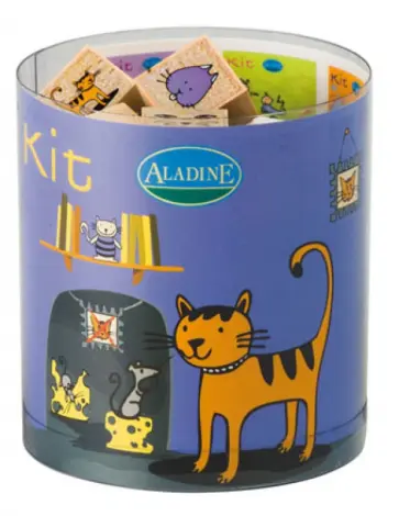 Набор из 15 штампиков "Кошки-мышки" (03309) обложка книги