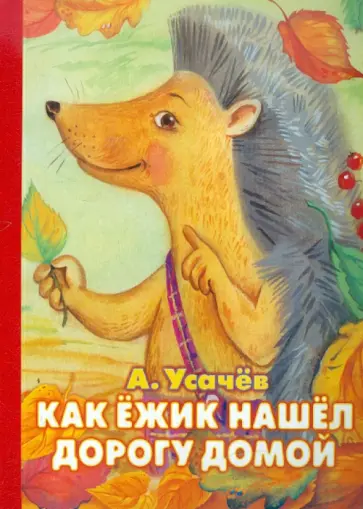 Андрей Усачев - Как ёжик нашел дорогу домой обложка книги