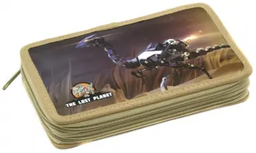 Пенал двухсекционный "The Lost Planet" (850722) обложка книги