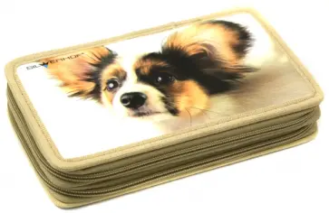 Пенал двухсекционный "Собака" (850634) обложка книги