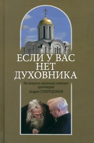 Андрей Протоиерей - Если у вас нет духовника. На вопросы верующих отвечает протоиерей Андрей Спиридонов обложка книги