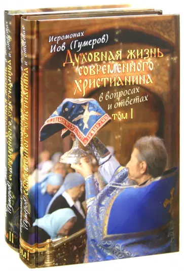 Иов Иеромонах - Духовная жизнь современного христианина в вопросах и ответах. В 2-х томах обложка книги