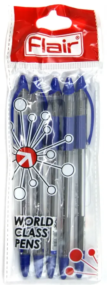Набор шариковых ручек "Flair" (F-749/5) обложка книги