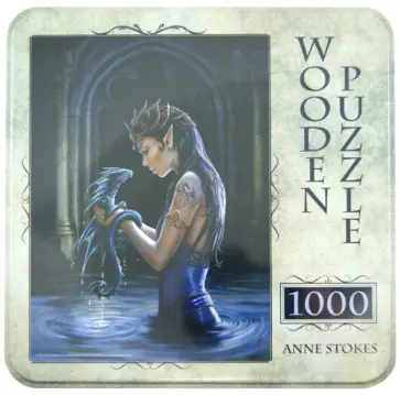 Puzzle-1000 "Водный Дракон, Anne Stokes" (10005) обложка книги