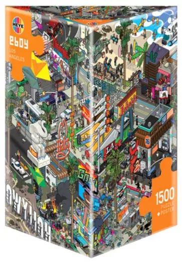Puzzle-1500 "Лос-Анджелес, еBoy" (29493) обложка книги
