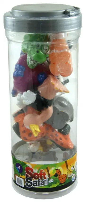 Набор "Дикие животные" 8 штук, в тубе (1305) обложка книги