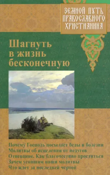 Шагнуть в жизнь бесконечную. Земной путь православного христианина обложка книги