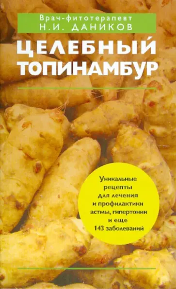 Николай Даников - Целебный топинамбур обложка книги