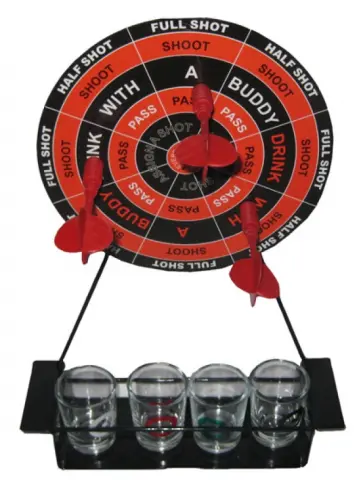 Игра настольная Мини дартс (24933) обложка книги