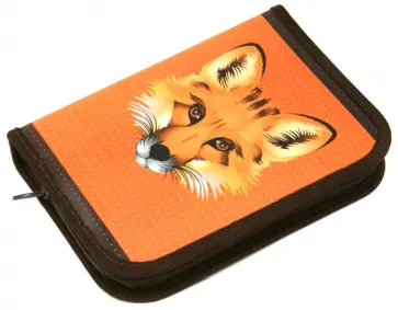 Пенал односекционный "Fox" (850696) обложка книги