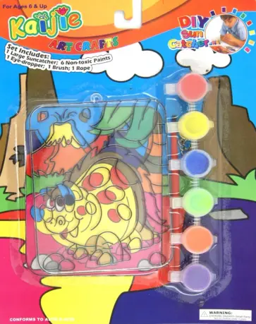 Витраж "Динозавр" (2511) обложка книги