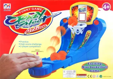 Настольная игра "Баскетбол" (1003) обложка книги