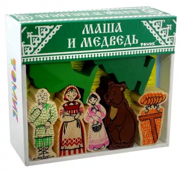 Конструктор "Маша и медведь", 17 деталей (4534-9) обложка книги