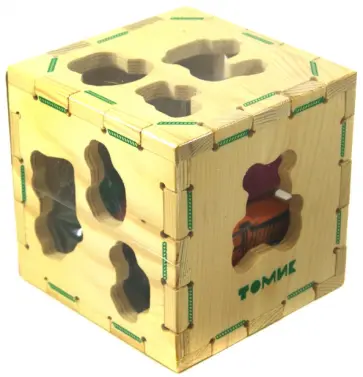 Сортер "Веселые фигурки", 13 деталей (968) обложка книги