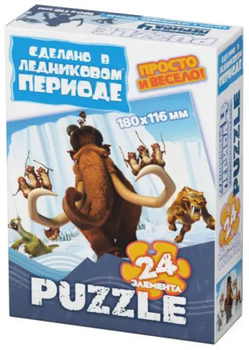 Пазл-24 МИНИ "Континентальный дрейф" (400301) обложка книги