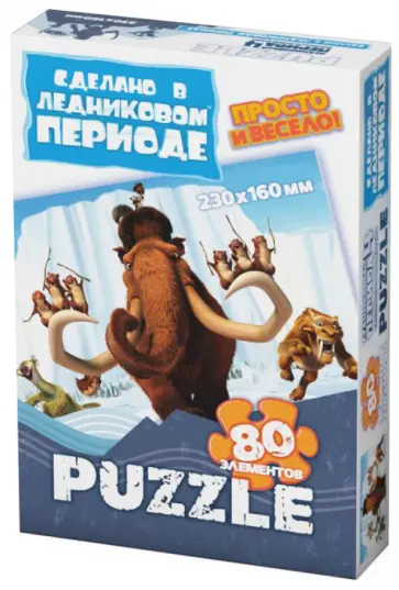 Пазл-80 "Континентальный дрейф" (400221) обложка книги