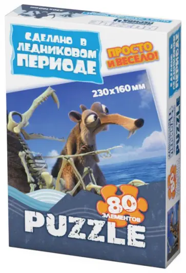 Пазл-80 "Континентальный дрейф" (400223) обложка книги