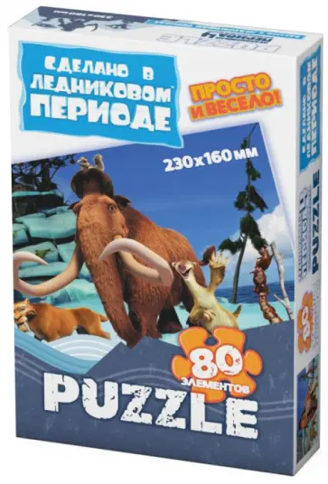 Пазл-80 "Континентальный дрейф" (400227) обложка книги