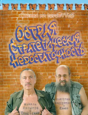 Вассерман, Латыпов - Острая стратегическая недостаточность. Страна на переПутье обложка книги
